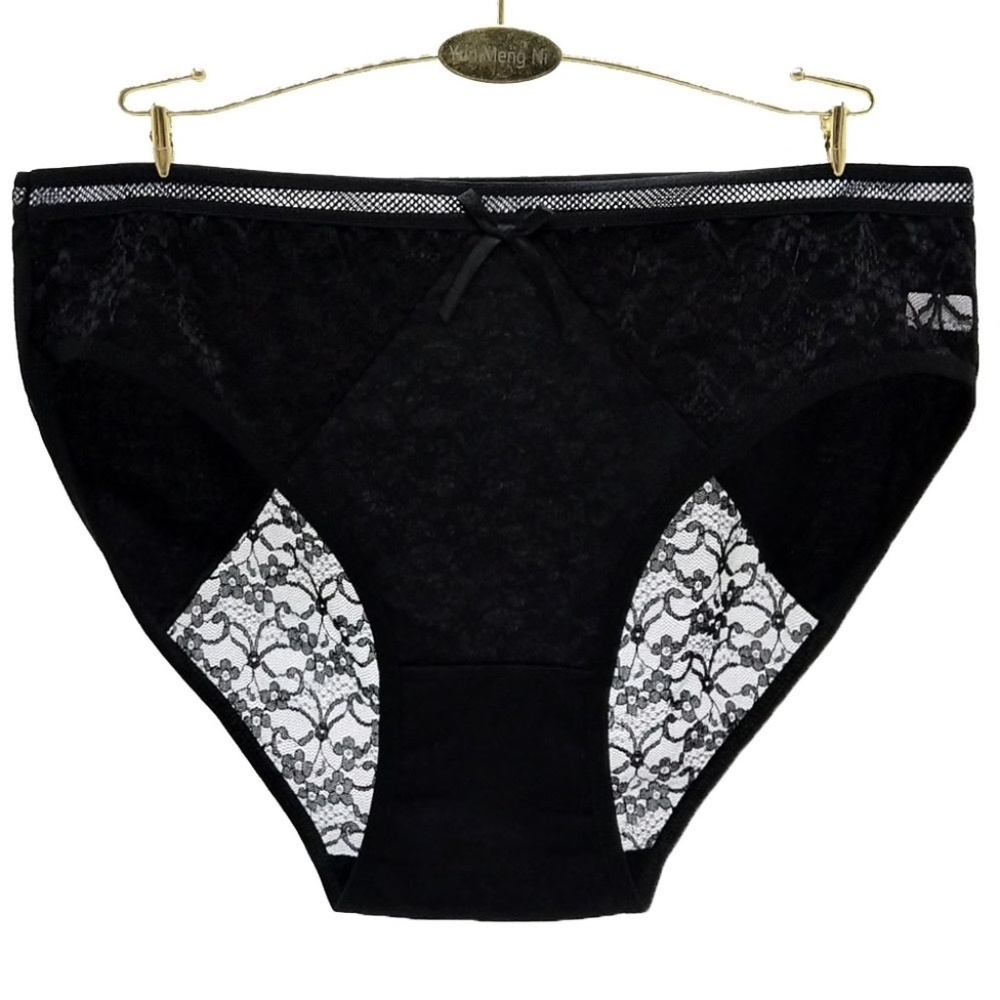 BLACK Lace Panties. 26" to 36" waist